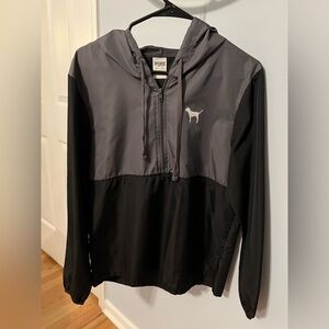 Victoria's Secret PINK Quarter Zip Windbreaker